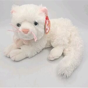 2004 Ty Beanie Baby "Bianca" Retired White Cat BB7